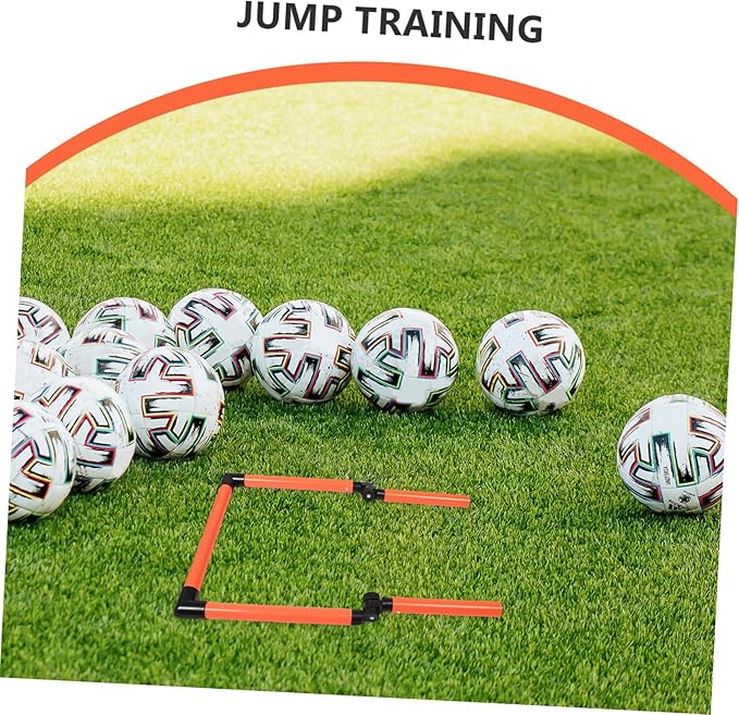 VICASKY Soccer Speed Agility Hurdles Training Equipment for Athletes Footwork and Coordination for Soccer Basketball and Track Fitness Drills