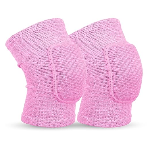 Compression Elbow Pads Arm Brace,Support Fitness Arm Protector Badminton Basketball Breathable Sleeve Wrap Soft Support Cushion for Men and Women(Pink)