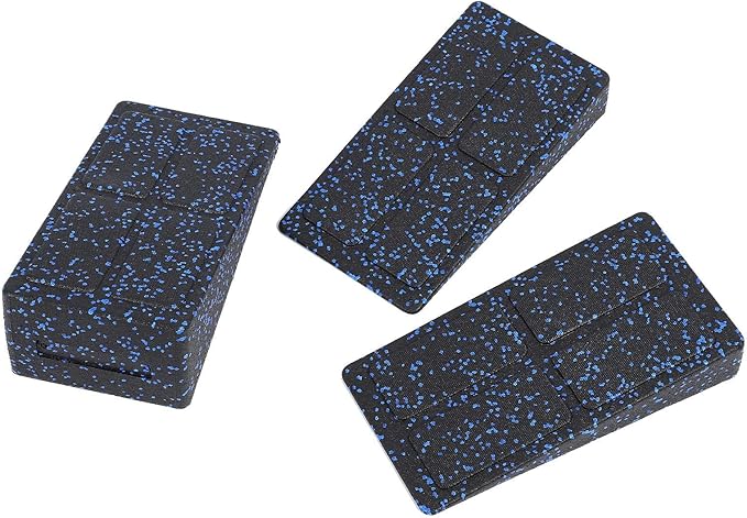 3 - Piece Adjustable Calf Stretcher Slant Board, Squat Wedge Block for Heel Elevated Squats and Plantar Fasciitis Relief, EPP Foam Stretching Wedge with Non - Slip Surface for Home