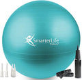 SmarterLife Exercise Ball Yoga Ball for Fitness, Balance, Stability, or Pregnancy, Gym Ball for Core Workout, Physical Therapy, Yoga Ball Chair for Office, Anti-Slip Anti-Burst