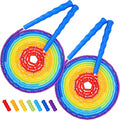 Supertrip Double Dutch Jump Rope Soft Beaded Jump Rope Long Jump Rope 16 FT, Jump Ropes For Women Adult Kids Adjustable Skipping Rope Long Enough for 4-5 Jumpers