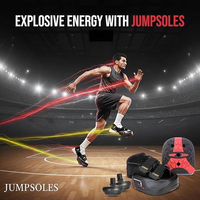 Jump Training System – Vertical Leap Speed & Agility Trainer Improves Foot & Ankle Strength Jump Shoes for Achilles & Plantar Fasciitis Relief