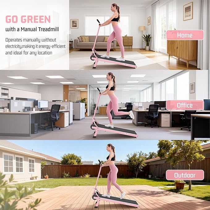 Walking Pad Treadmill with Desk Workstation, 15% Incline Treadmill with Handle Bar, Foldable Treadmills Under Desk for Home/Office, 400 lbs+ Capacity, Adjustable Height, Removable Desk, 3.5HP Motor