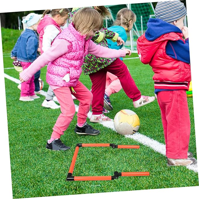 Milisten 1pc Agility Hurdle Training Equipment for Soccer Basketball Speed Endurance and Footwork Versatile Hurdles for Athletes Boys and Girls