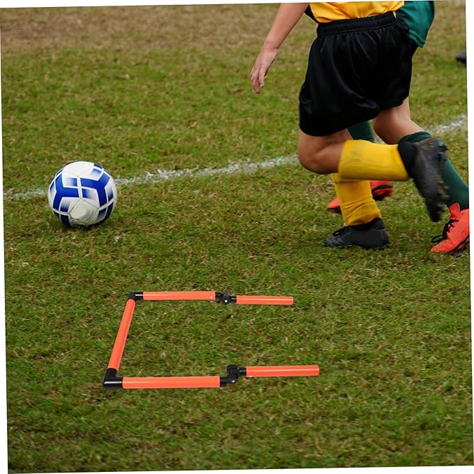 Milisten 1pc Agility Hurdle Training Equipment for Soccer Basketball Speed Endurance and Footwork Versatile Hurdles for Athletes Boys and Girls