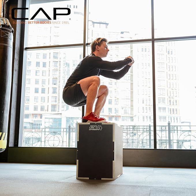 CAP Barbell 3-in-1 Plyometric Box | Multiple Styles and Sizes