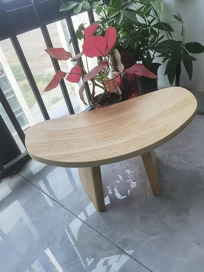 Solid Wood Ergonomic Kneeling Stool. Suitable for Temple Ceremonies, Tea Ceremonies, Meditation, Yoga, as Well as Home Fitness Assistance Chair (L# is Suitable for Height Above 180CM(70.8 in)