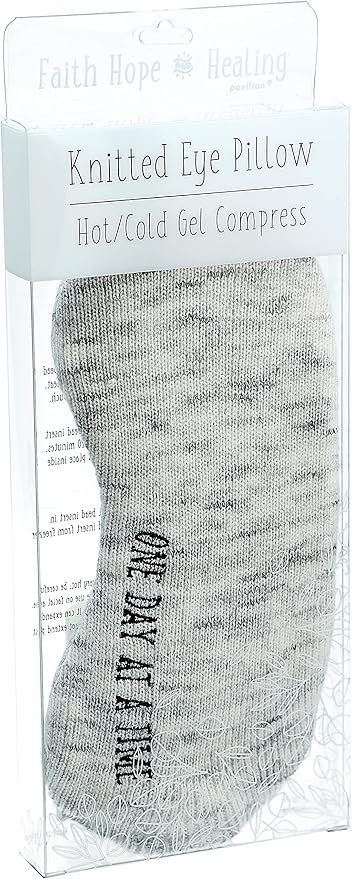 Pavilion Gift Company Women's Adjustable Strap Eye Pillow, Gray, One Size Fits Most