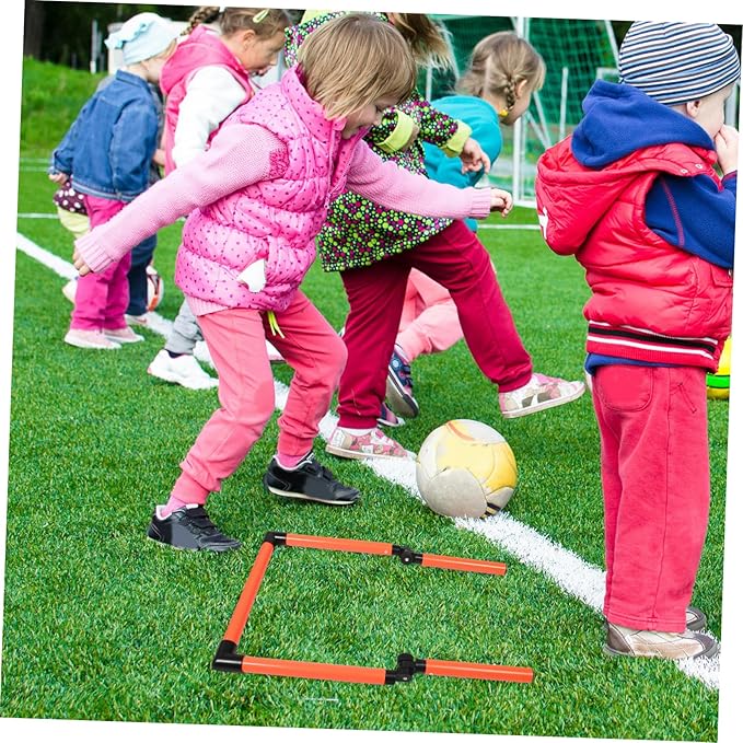 BESTonZON Agility Hurdles for Soccer Basketball Training Durable Speed Equipment for Jumping Skills Agility Drills for Athletes Fitness Enthusiasts