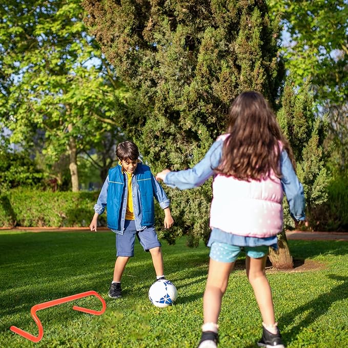Zerodeko Training Hurdle Agility Speed Hurdles for Football Soccer Basketball Outdoor Indoor Sports Equipment for Skill and Coordination Development