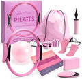 14-Piece Pilates Kit for Home Workouts | Pilates Equipment Workout Set | Resistance Bands | Pilates Ring | Pilates Ball | Yoga Blocks | Home Pilates Kit | Pilates Workout Set | Home Pilates