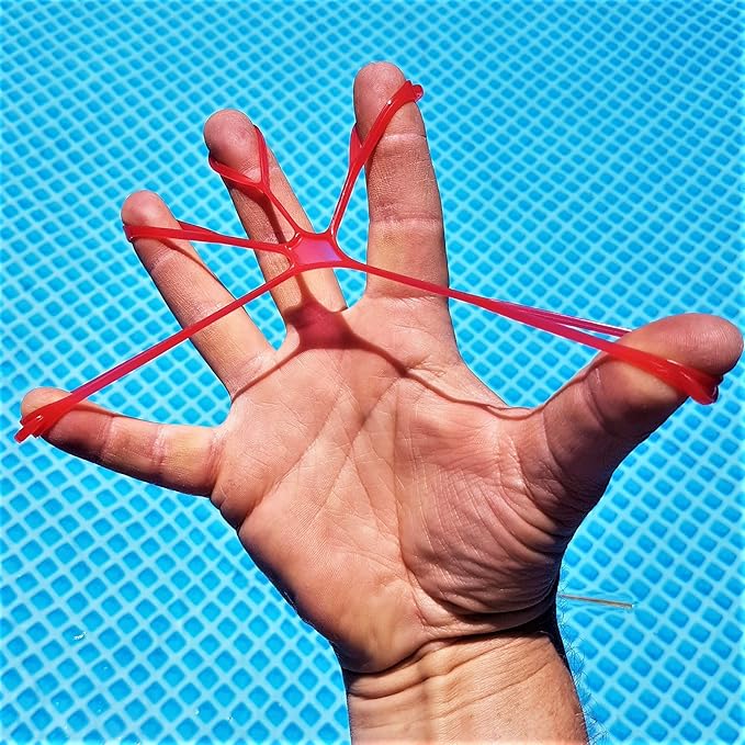 Hand Exerciser - 20 Pack Red - Medium Resistance, Made In USA