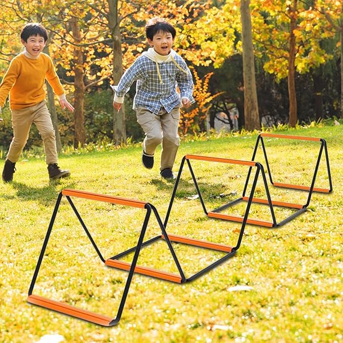 Football Agility Ladder Foldable Home Gym with Storage Bag Workout Ladder