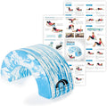 OPTP PRO-Roller Arch - Foam Roller Support and Positioning Tool – Use with 6-Inch Diameter Large Foam Rollers, A Short or Half Round Foam Roller