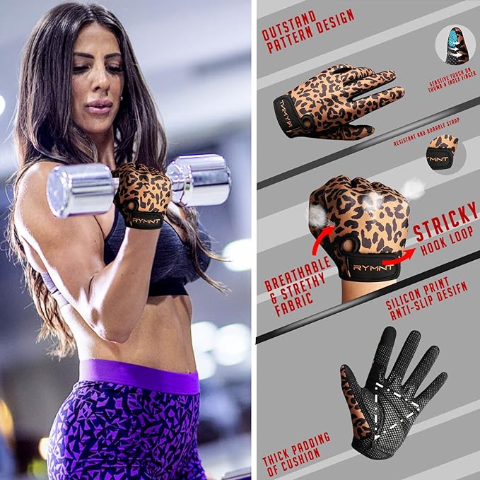ZEROFIRE Full Finger Workout Gloves for Women Men - Weight Lifting Gloves with Full Palm Protection & Extra Grip for Women Gym, Weightlifting, Weight Lift, Rowing, Exercise, Sport, Cycling