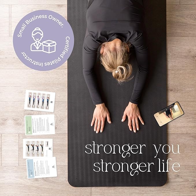 Pilates Ring Set- Pilates Workout Cards, Pilate Ring, and Resistance Band Set.