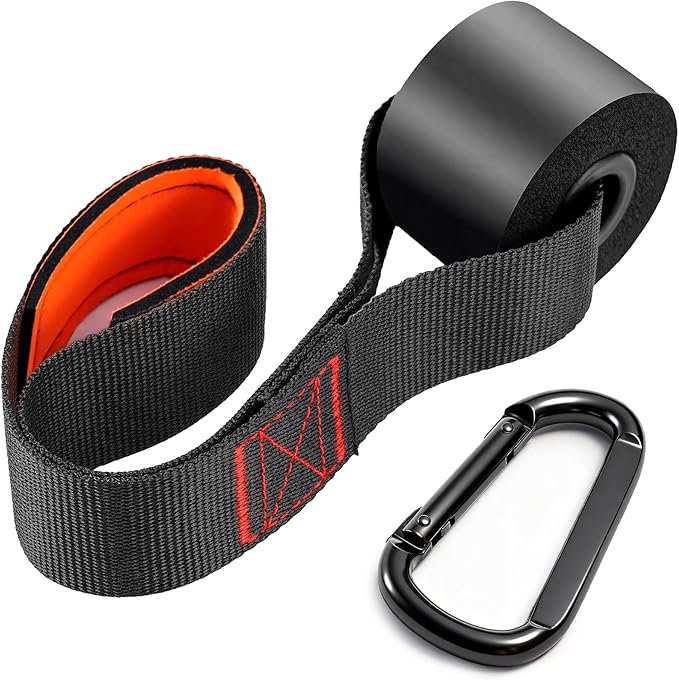 Slim Panda Door Anchor for Resistance Bands,Heavy Duty Resistance Band Door Anchor For Home Workout,Physical Therapy & Fitness, Large Door Anchor Attachment