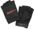 Reebok Classic Fingerless Gloves Lightweight Fitness & Weight Lifting Gloves for Training