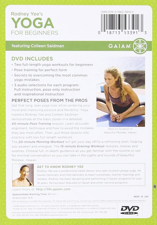 Rodney Yee's Yoga for Beginners