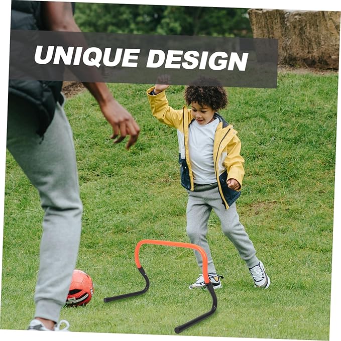UPKOCH Wear-Resistant Agility Hurdle Plastic Training Equipment for Soccer Football Baseball and Track Convenient Folding Hurdle for Boys and Girls