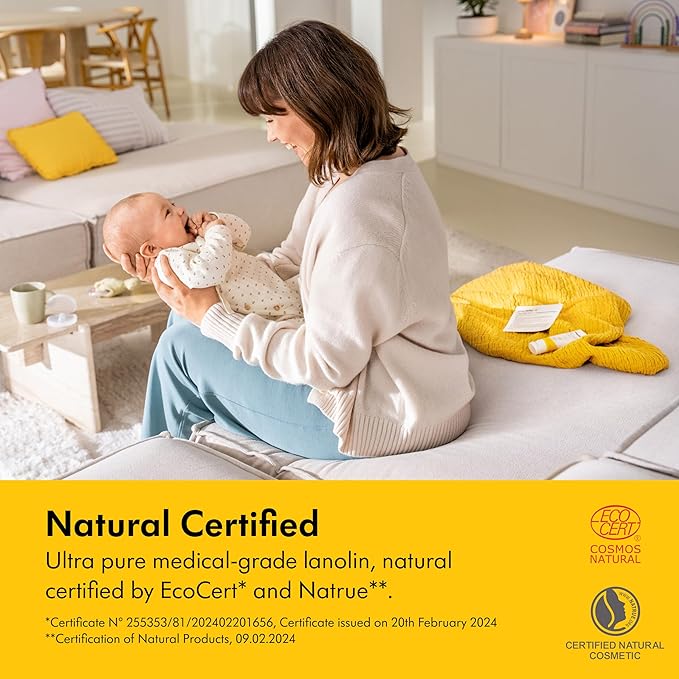 Medela Purelan Lanolin Nipple Cream, Fast Relief for Sore Nipples & Dry Skin During Breastfeeding, Safe for Breastfeeding Baby, Natural, Hypoallergenic, Fragrance-Free, 1.3 Ounces, 2 Pack
