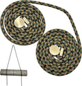 DAOSUN Yoga Mat Strap - 8MM Adjustable Paracord Carrier for Carrying Yoga Mats, Camping Pads & Blankets (Strap Only)