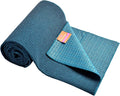 Hugger Mugger Yoga Towel - Midnight - Soft, Absorbent, Fast Drying, Non-Slip Backing, use by iteself or Over a Yoga mat, hot Yoga, Helps with Slippery Hands and feet
