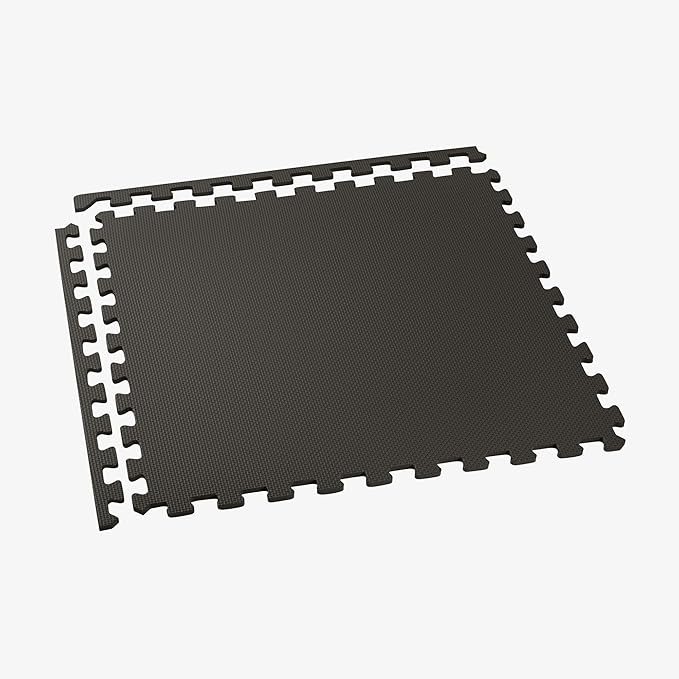 We Sell Mats 3/8" Thick Multipurpose EVA Foam Exercise Floor Mat, Interlocking Tiles, Anti-Fatigue for Home or Gym