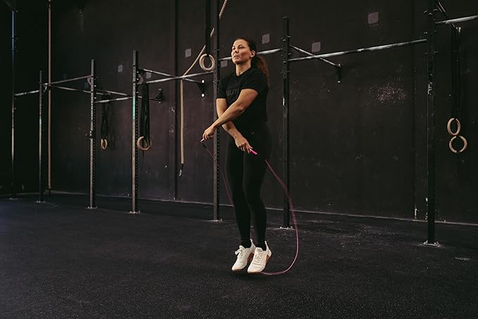 Velites - Earth 2.0 Jump Rope - Official CrossFit® Games Rope - Professional Aluminum Speed Rope for Double Unders, Fitness & Boxing - Includes 4mm Cable & Carrying Bag -