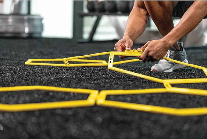 SKLZ Training Ladder, Reactive Agility Ladder, Elevation Ladder, for Speed Training