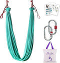 F.Life Aerial Silk Yoga Hammock & Swing for yoga Inversion,Strength training,starter hardware kit