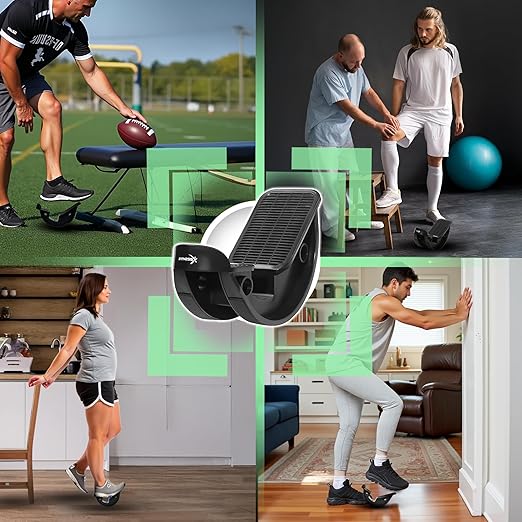 Foot Rocker, Durable Calf Stretcher for Achilles Tendon Relief, Plantar Fasciitis Recovery, and Ankle Pain Support, Calf Exerciser, Foot Stretcher Strengthener, Non-Slip Design for Home, Gym