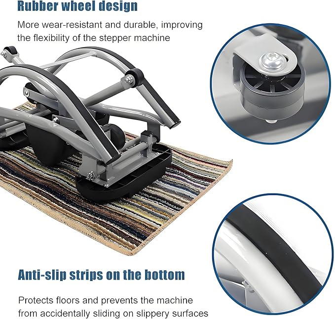 The rock stepper,rock stepper side to side,Machine for Home Exercise 15 Minutes for Quick Fat Burning and Body Shaping，Suitable for Home, Apartment, and Dormitory Use