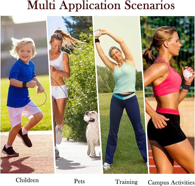 4/8/16/32 Wrist Return Ball on a String 2.36 Inches Rebound Sport Balls with Elastic Strap Baseball Soccer Tennis Practice Party Favors, Wrist Exercise and Fun Play for Kids & Adults