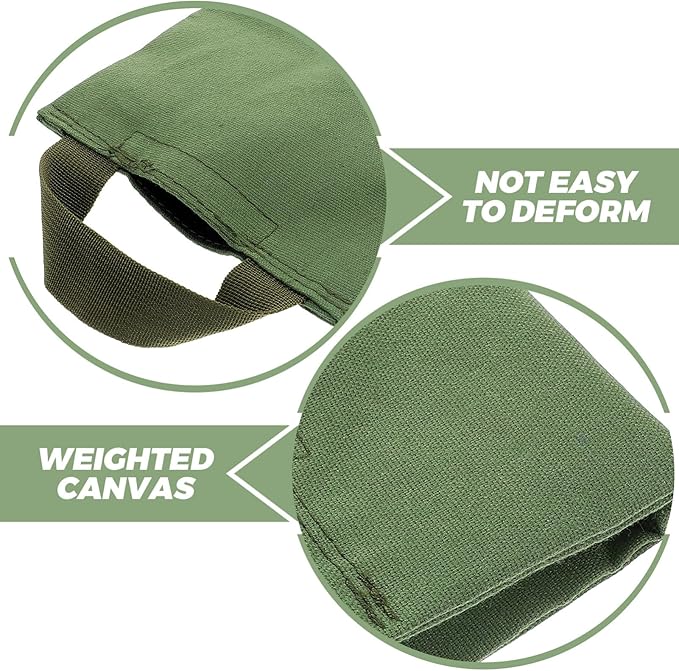 BESPORTBLE 2kg Weighted Sandbag for Yoga and Fitness Empty Canvas Bag with Handle for Versatile Training Dance and Exercise Weight for Enhanced Muscle Training