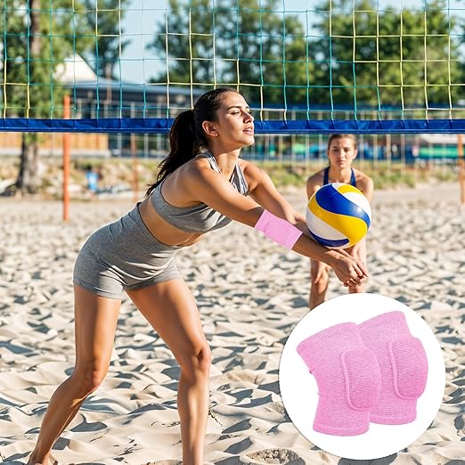 Compression Elbow Pads Arm Brace,Support Fitness Arm Protector Badminton Basketball Breathable Sleeve Wrap Soft Support Cushion for Men and Women(Pink)