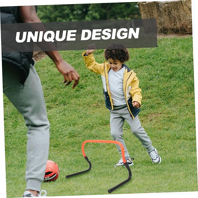HANABASS Height Soccer Training Hurdle Plastic Agility Hurdle for Suitable for Football Basketball and Sports Training Enhances Speed Flexibility and Coordination