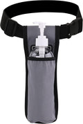 Massage Bottle Holster -2 Adjustable Massage oil Bottle Pack (Grey, 1 Bottle)