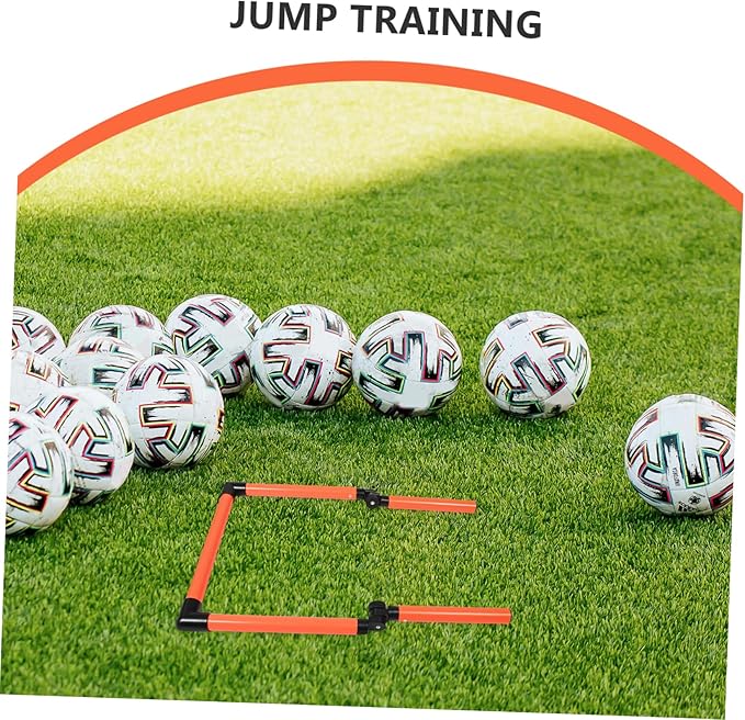 BESPORTBLE Speed Hurdles for Agility Training Equipment for Boys and Girls and Athletes for Soccer Basketball and Track Drills Jumping Skills and Coordination