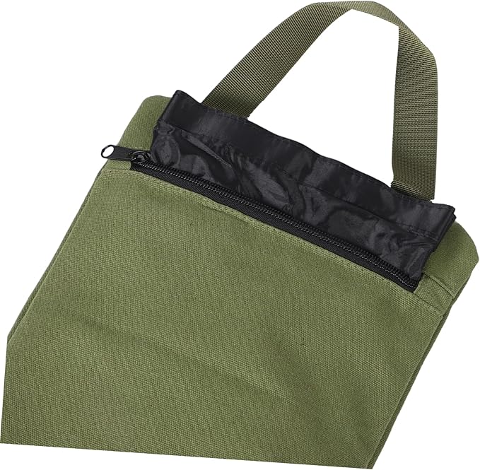 Canvas Weighted Sandbag for Exercise and Yoga Training Portable Unfilled Workout Bag for Strength Conditioning Handles
