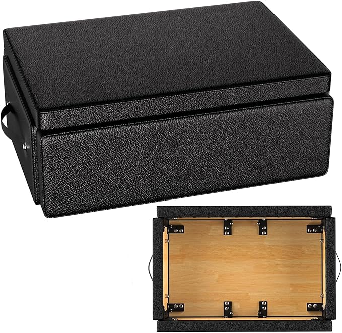 Pilates Box for Reformer, Pilates Reformers Sitting Box for Exercises, Pilates Equipment Accessory for Home Gym and Professional Studio Use, Improve Strength, Balance & Flexibility