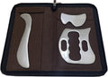 Gua sha Tool gua sha Stainless Steel iastm Tool Gussha Massage Tool Muscle Scraping Tool for Soft Tissue Therapy and Reduce Arms,Back, Legs, Neck Muscle Pain(DS)…