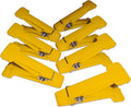 Rehabilitation Advantage Resistive Pinch Pin Hand Exercisers (Set of 7), Yellow