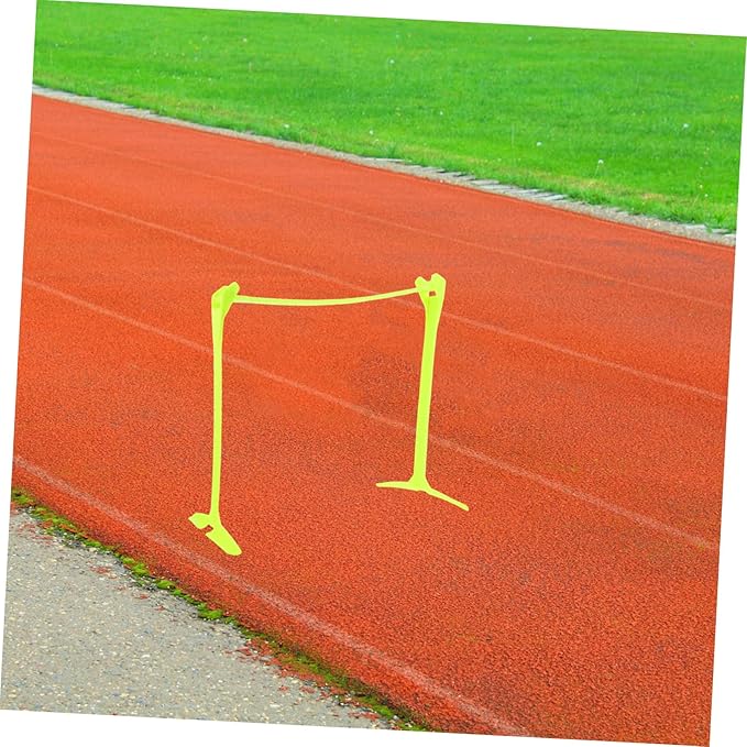 BESPORTBLE Adjustable Foldable Soccer Hurdles Compact Training Equipment for Agility Drills Enhance Speed Coordination for Football and Basketball Athletes Durable Portable Design