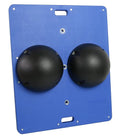 CanDo Balance Board 15x18 Inch, 3 Inch Height, Black