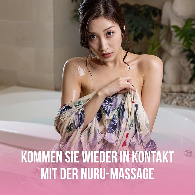 Japanese Nuru Massage Gel Powder 40g | Formulated with Natural Seaweed & Green Tea | Made in Japan | Paraben, & Glycerine Free | Fragrance-Free | Makes 1.05 gal/ 4L | Vegan | Matsuri