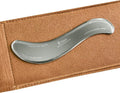 BYYDDIY 6.3 inch Stainless Steel Gua Sha Muscle Scraper Tool,Scar Tissue Tool,Physical Therapy Tools,Muscle Scraping Tool,Guasha Massage Scraper,IASTM Tools (S.S-1)