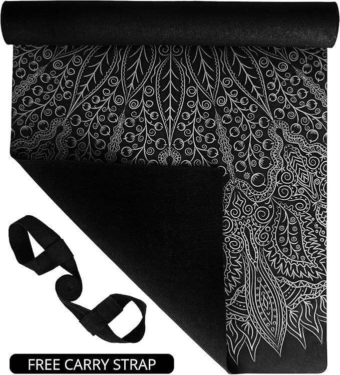 Plyopic. All In One Yoga Mat | Luxury Sweat-Grip Mat/Towel Combo | Ideal for Yoga, Hot Yoga, Bikram, Pilates, Workout & Exercise | Eco-Friendly Natural Rubber