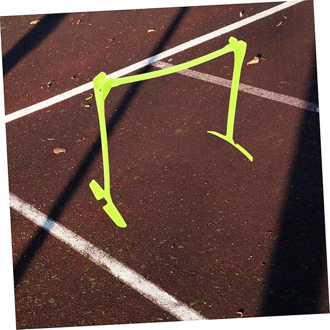 POPETPOP Adjustable Height Agility Training Hurdle for Soccer Foldable Speed Hurdles for Enhanced Coordination and Jumping Skills Compact Design for Easy Storage and Transport