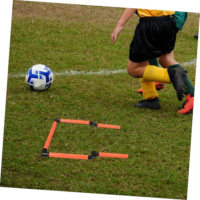 BESPORTBLE Speed Hurdles for Agility Training Equipment for Boys and Girls and Athletes for Soccer Basketball and Track Drills Jumping Skills and Coordination